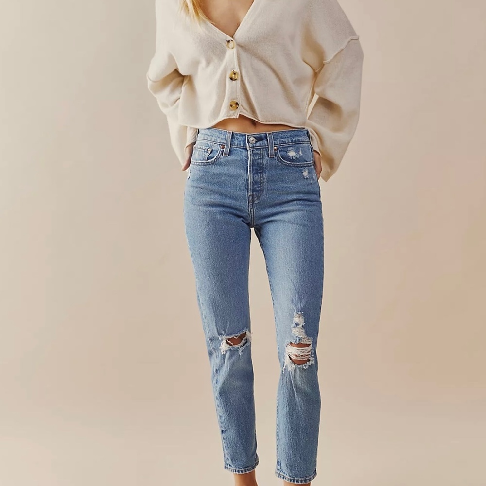 Levis wedgie icon high rise jeans